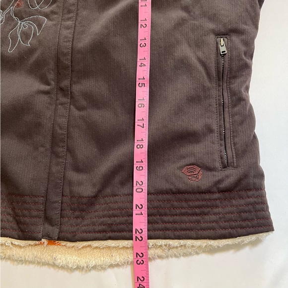 Mountain Hardwear Embroidered Floral Abstract Bomber Jacket Size Small - Picture 14 of 14